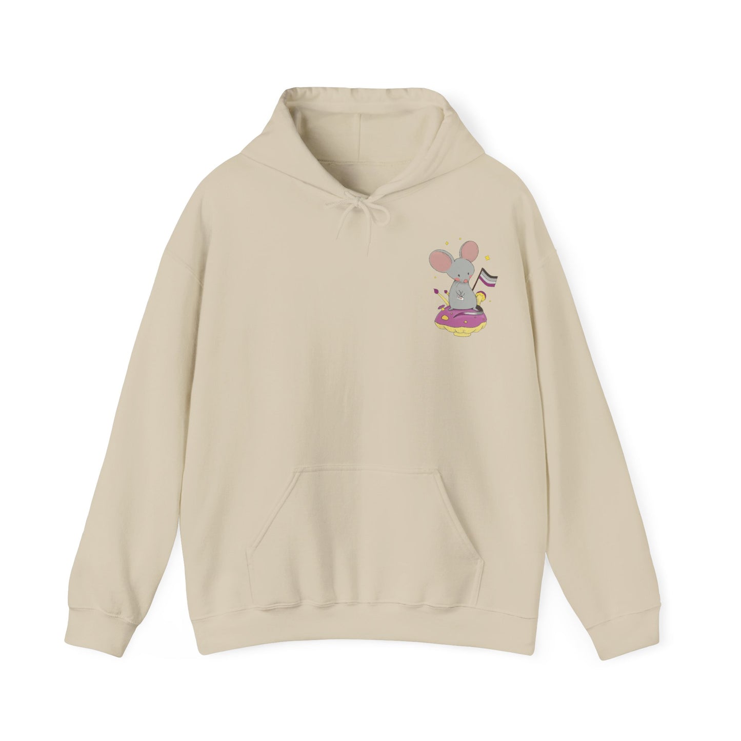 Badgie Hoodie - Asexual Mouse “Roan” - Badgie.co