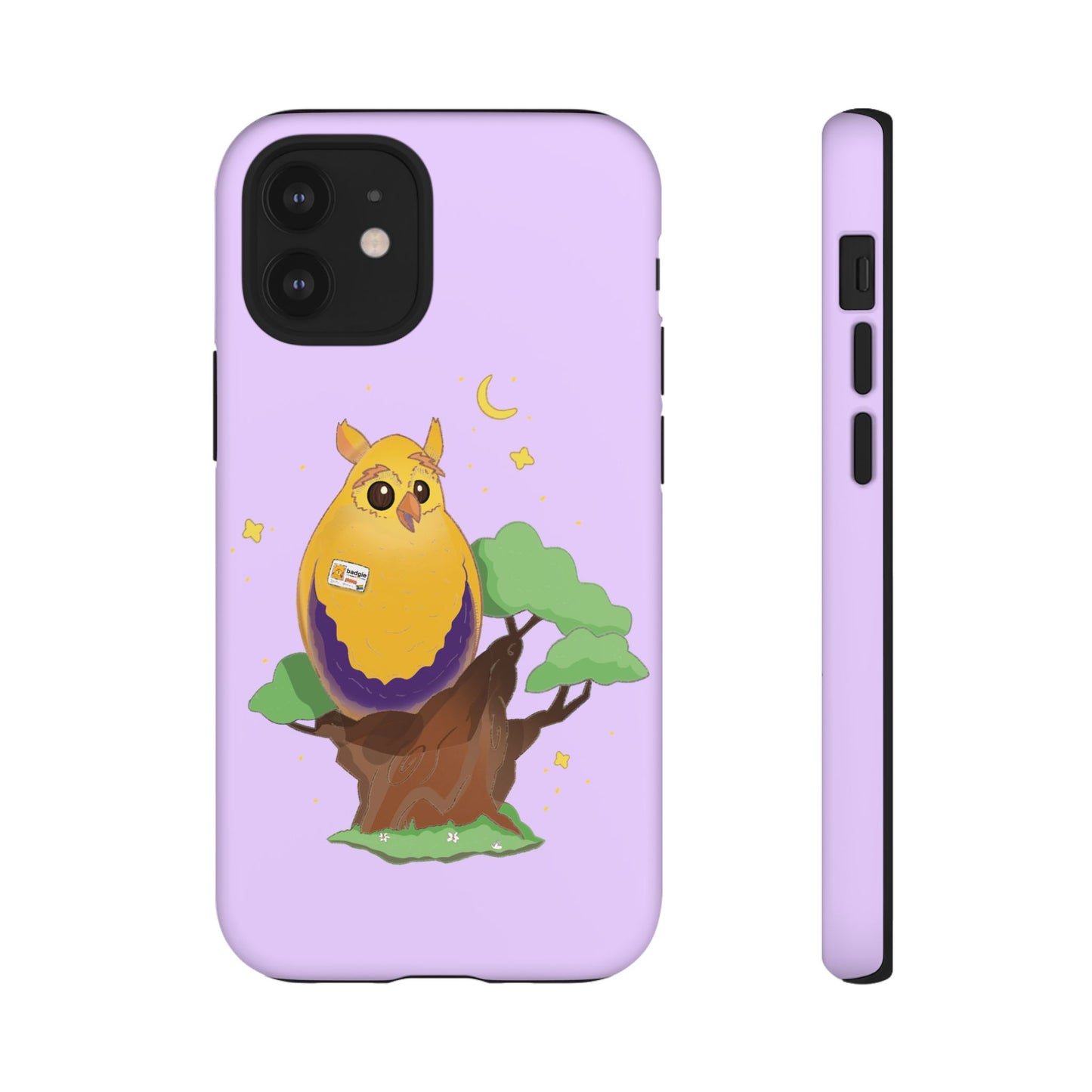 Badgie iPhone Case - Intersex Owl "Albert" - Badgie.co
