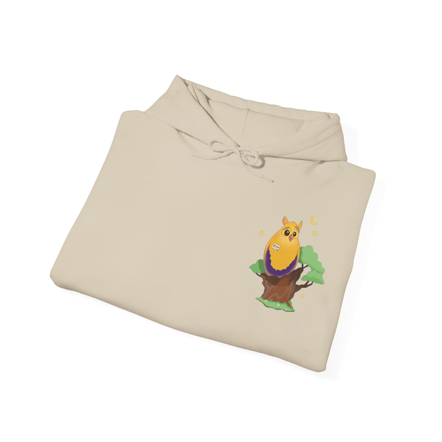 Badgie Hoodie - Intersex Owl "Albert" - Badgie.co