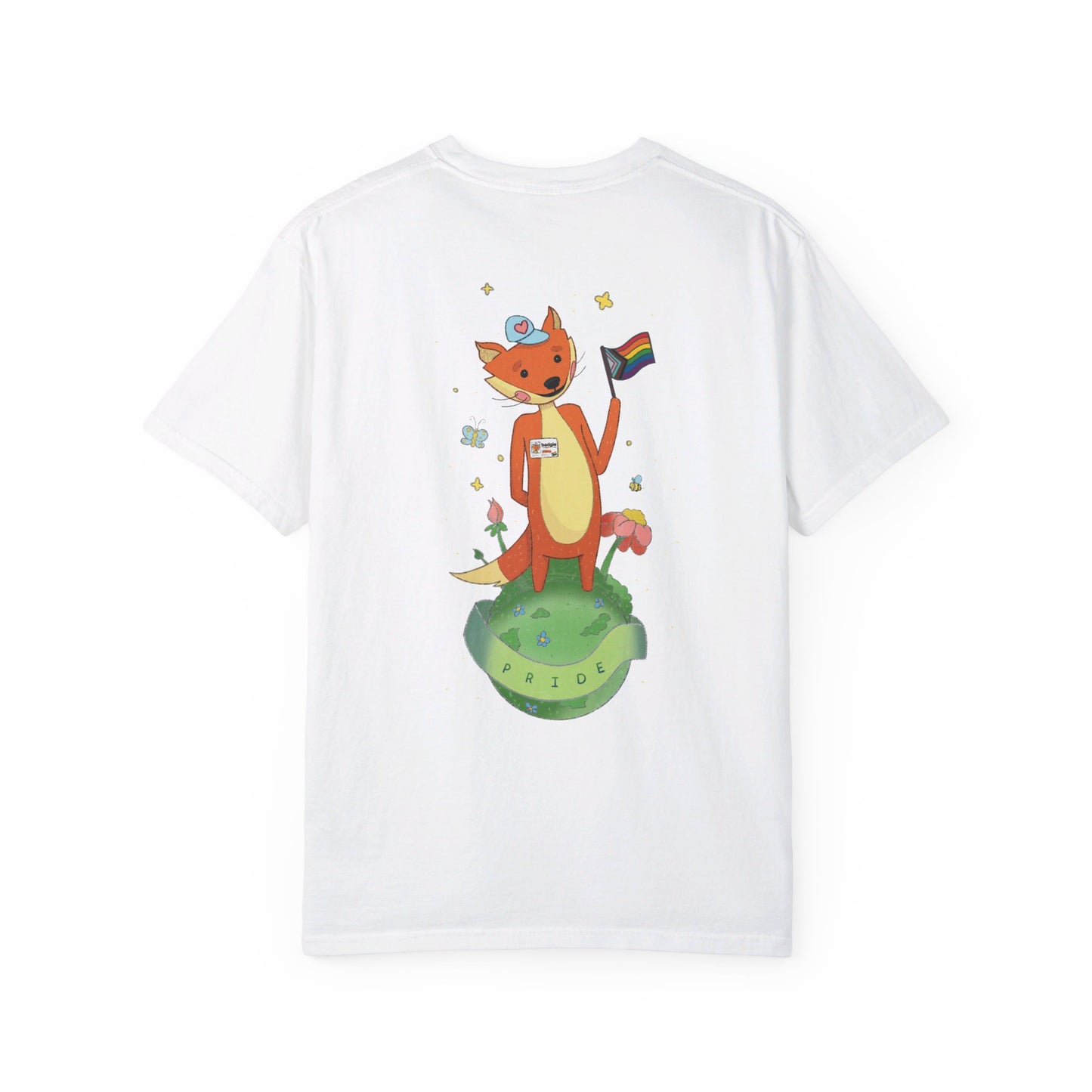 Badgie T-Shirt - Pride Fox "Kit" - Badgie.co