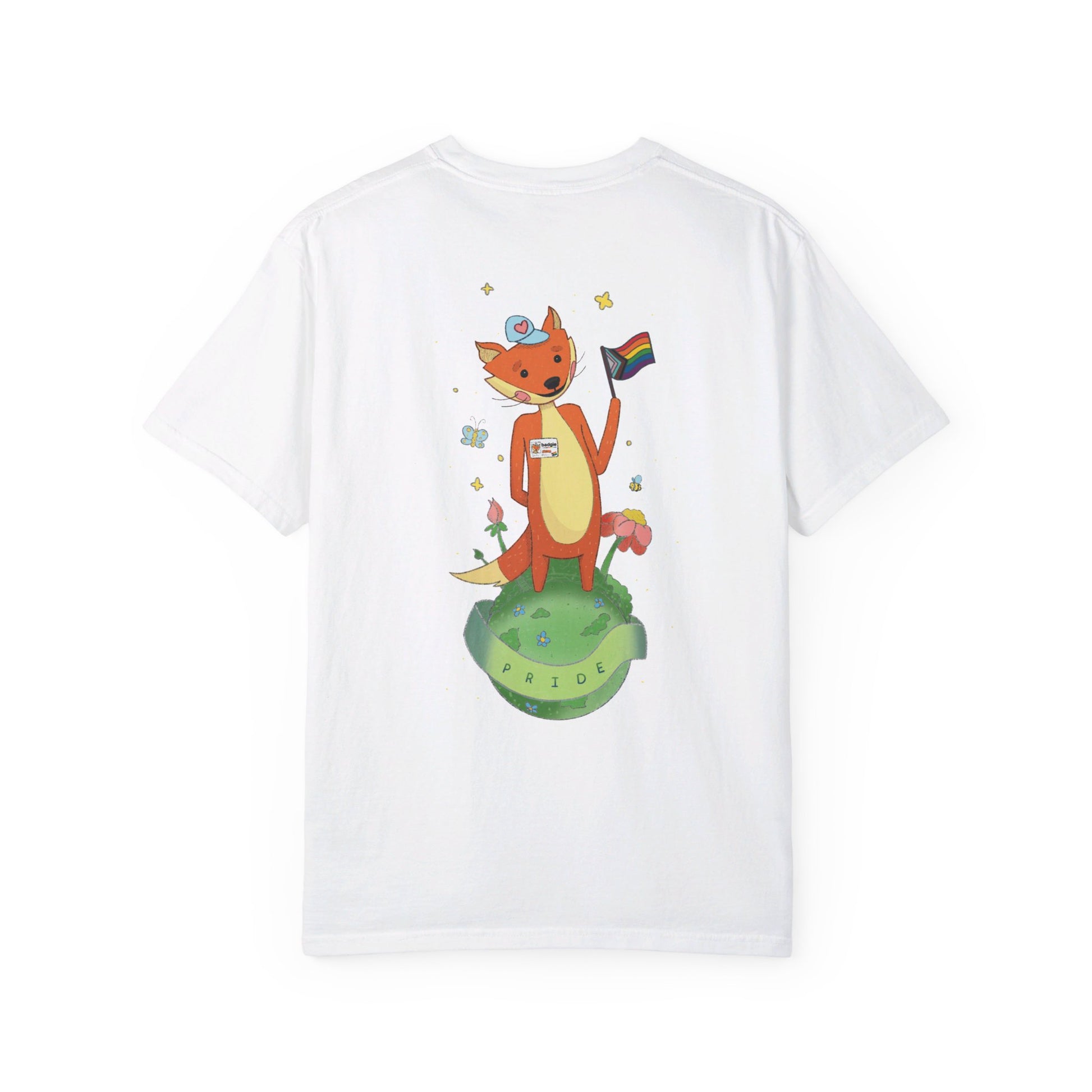 Badgie T-Shirt - Pride Fox "Kit" - Badgie.co