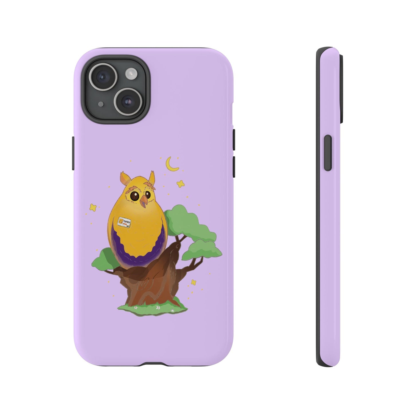 Badgie iPhone Case - Intersex Owl "Albert" - Badgie.co