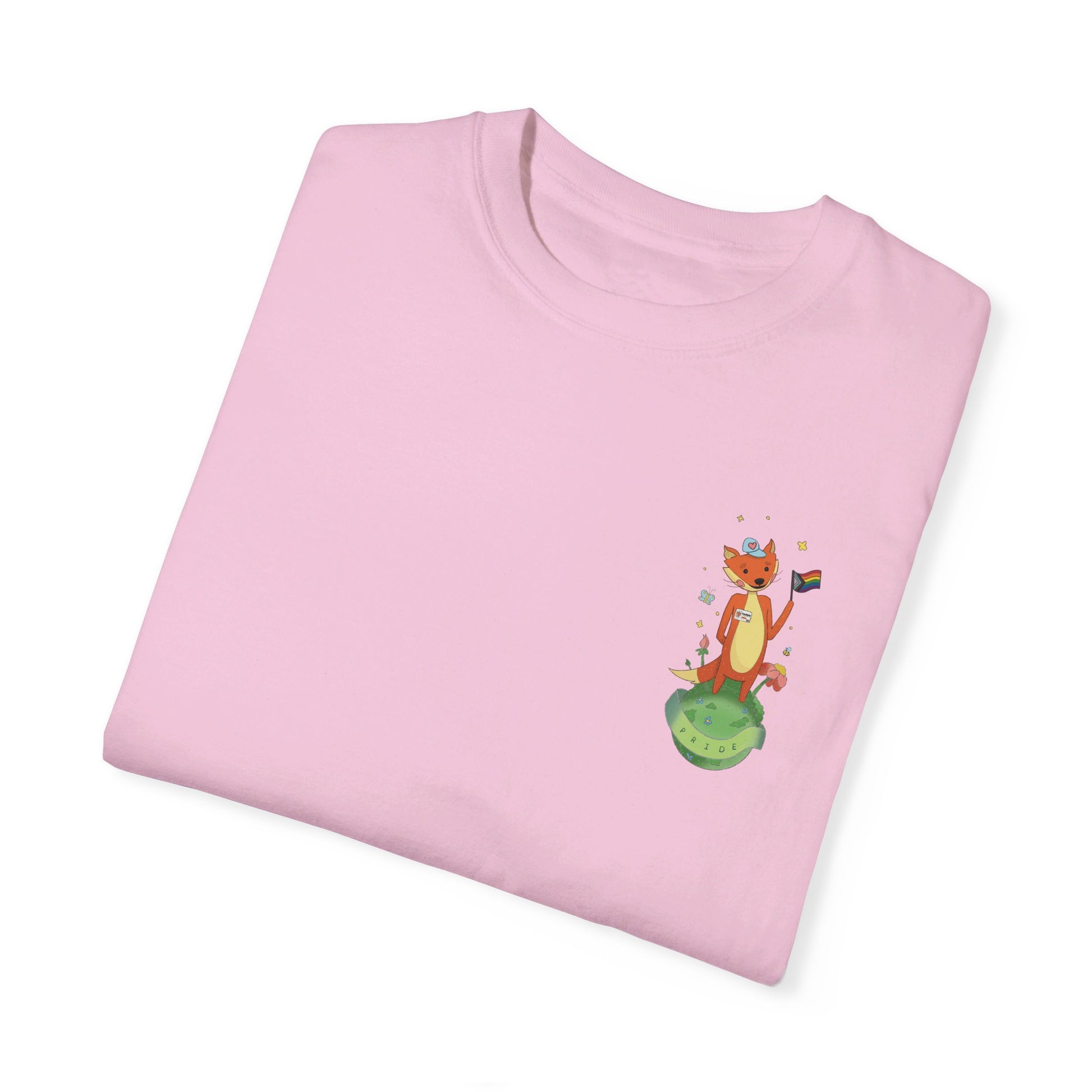 Badgie T-Shirt - Pride Fox "Kit" - Badgie.co