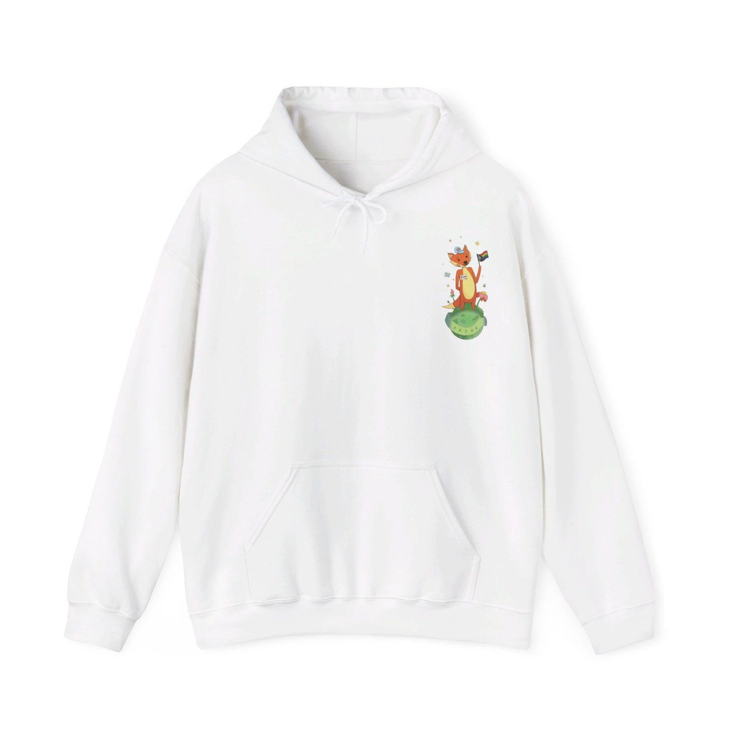 Badgie Hoodie - Pride Fox "Kit" - Badgie.co