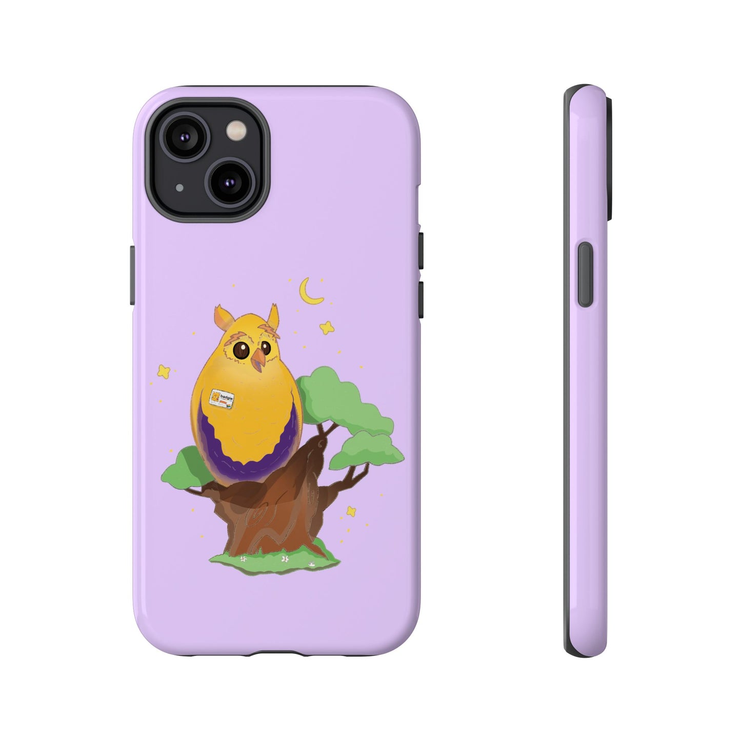 Badgie iPhone Case - Intersex Owl "Albert" - Badgie.co
