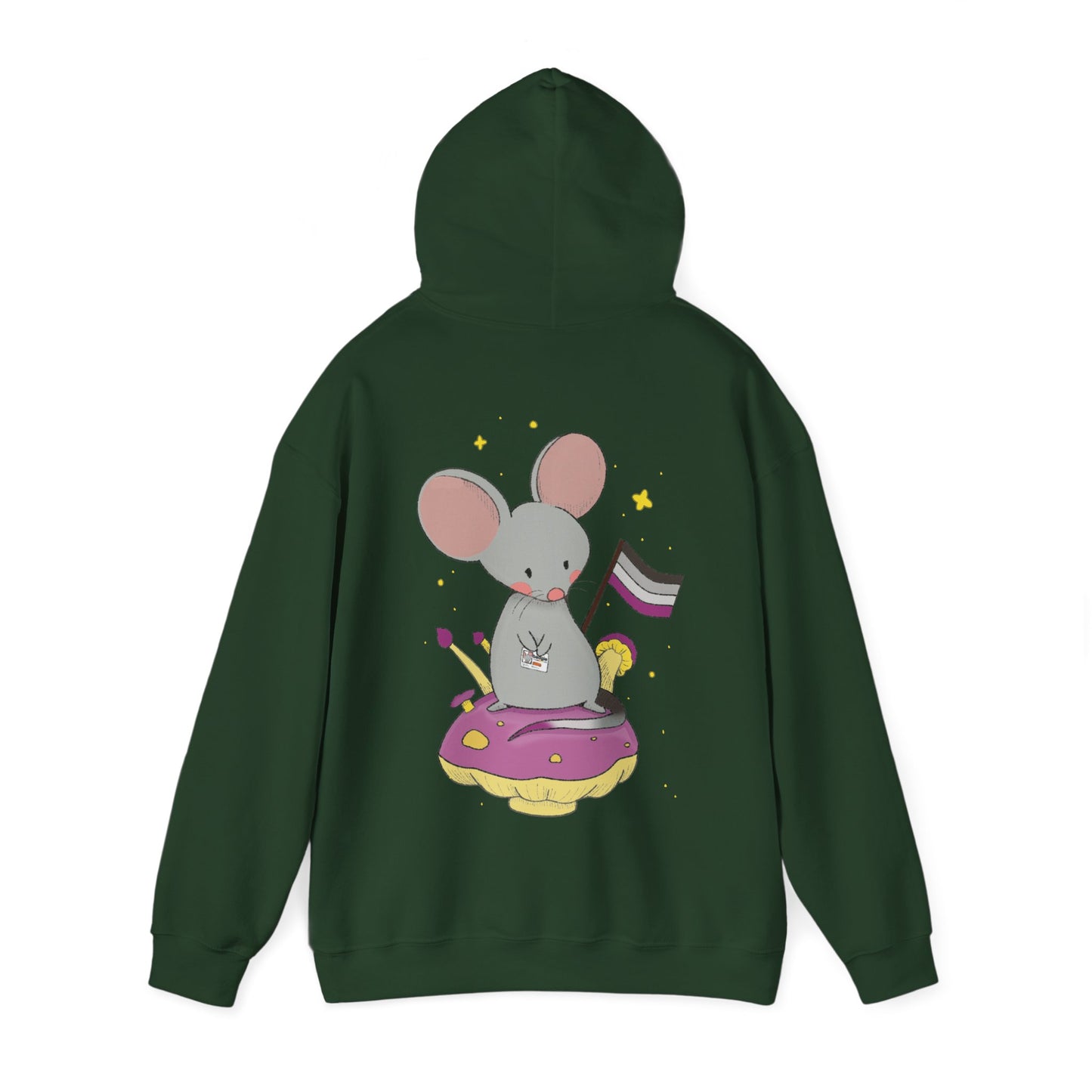 Badgie Hoodie - Asexual Mouse “Roan” - Badgie.co