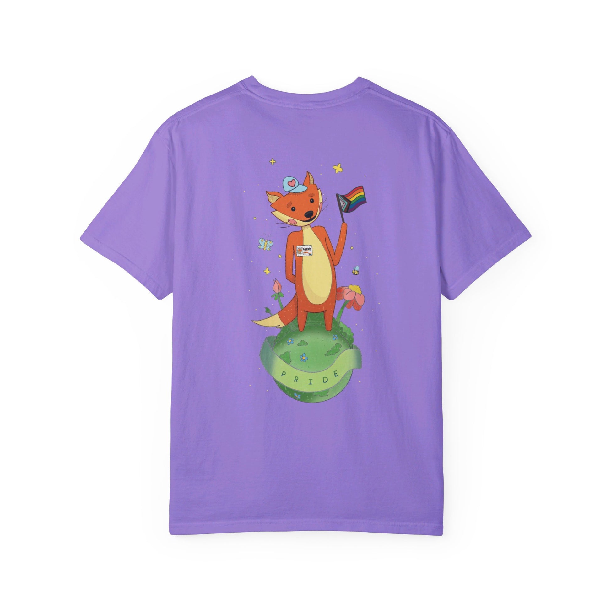 Badgie T-Shirt - Pride Fox "Kit" - Badgie.co
