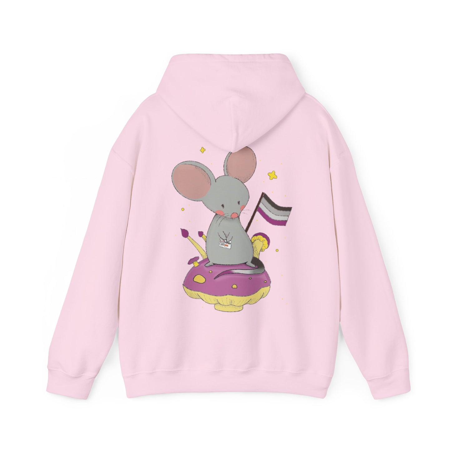Badgie Hoodie - Asexual Mouse “Roan” - Badgie.co