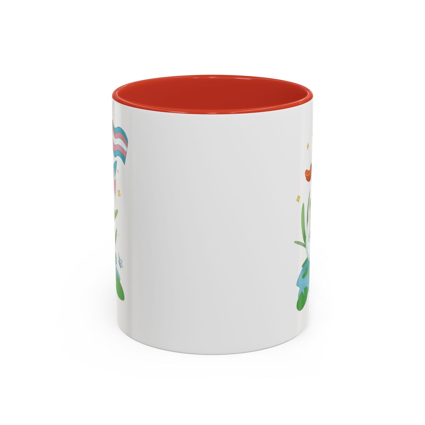 Badgie Ceramic Coffee Mug - Trans Swan “Tundra” - Badgie.co
