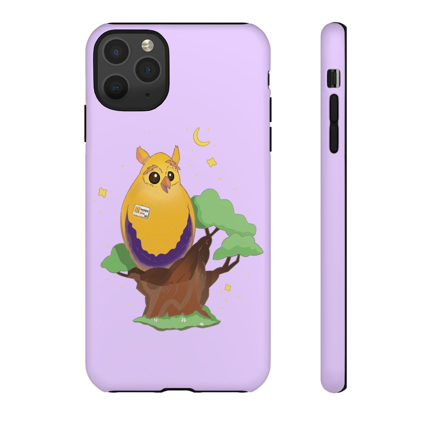 Badgie iPhone Case - Intersex Owl "Albert" - Badgie.co