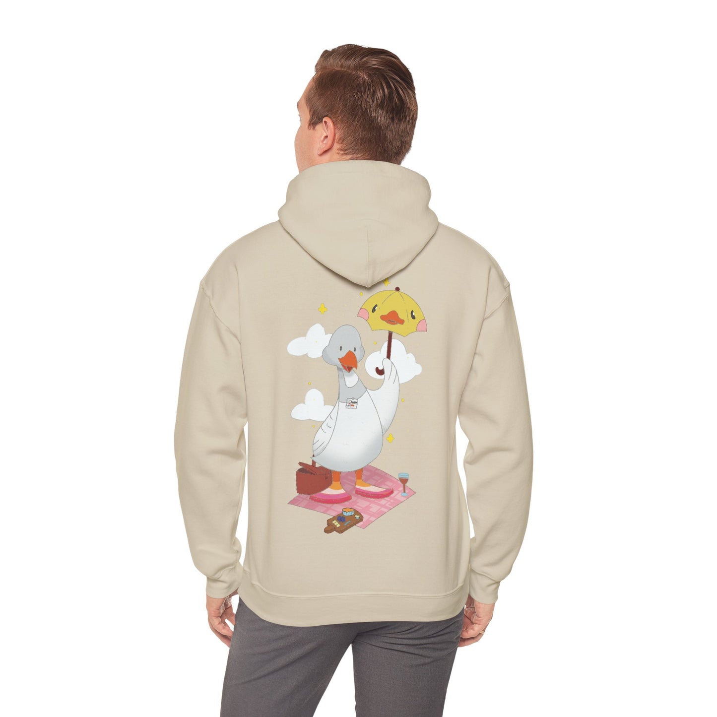 Badgie Hoodie - Lesbian Goose "Tula" - Badgie.co