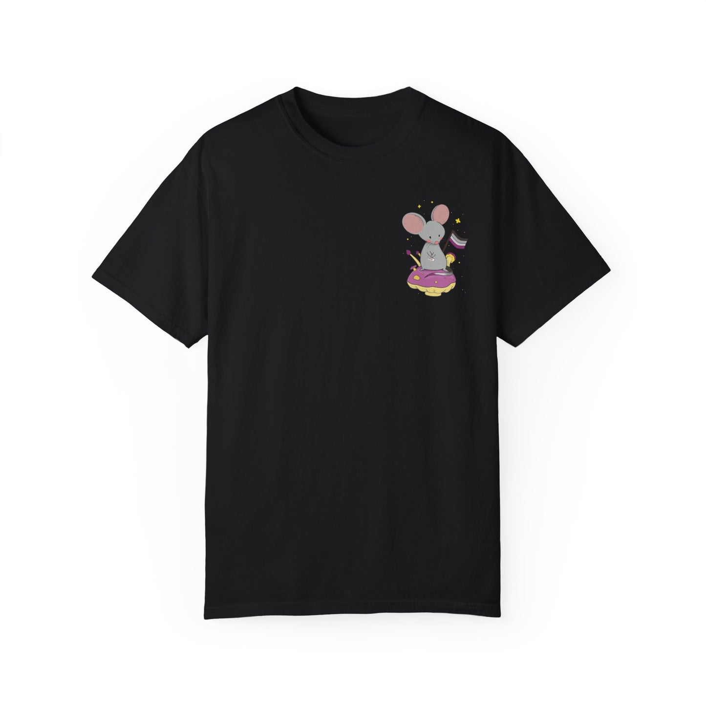 Badgie T-Shirt - Asexual Mouse "Roan" - Badgie.co
