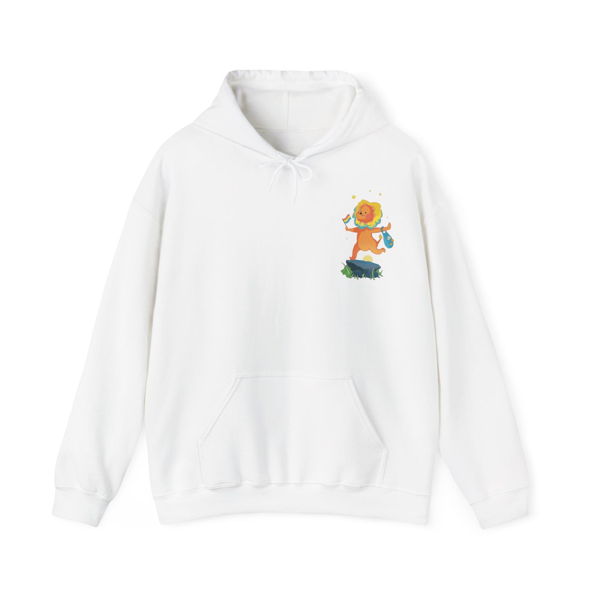 Badgie Hoodie -  Pansexual Lion "Barb" - Badgie.co
