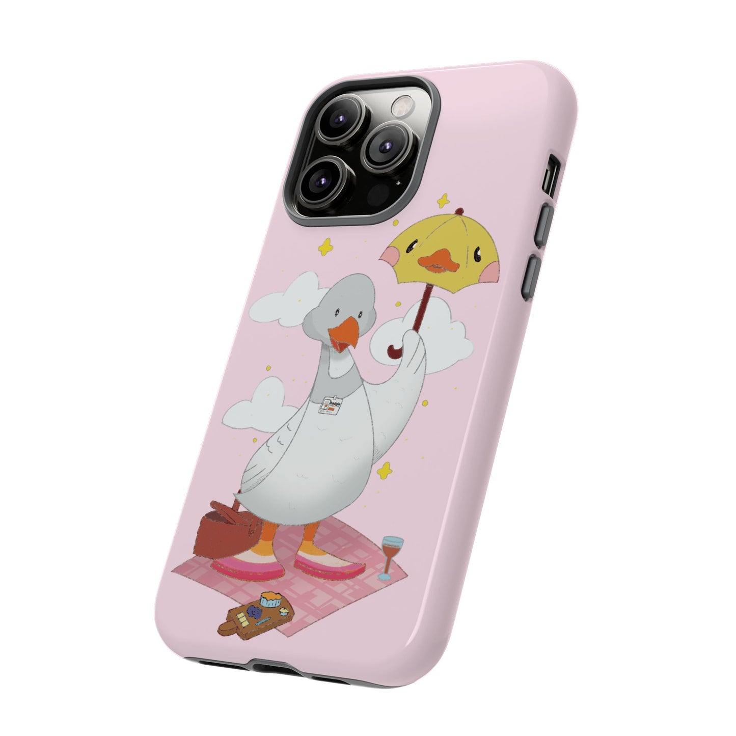 Badgie iPhone Case - Lesbian Goose "Tula" - Badgie.co