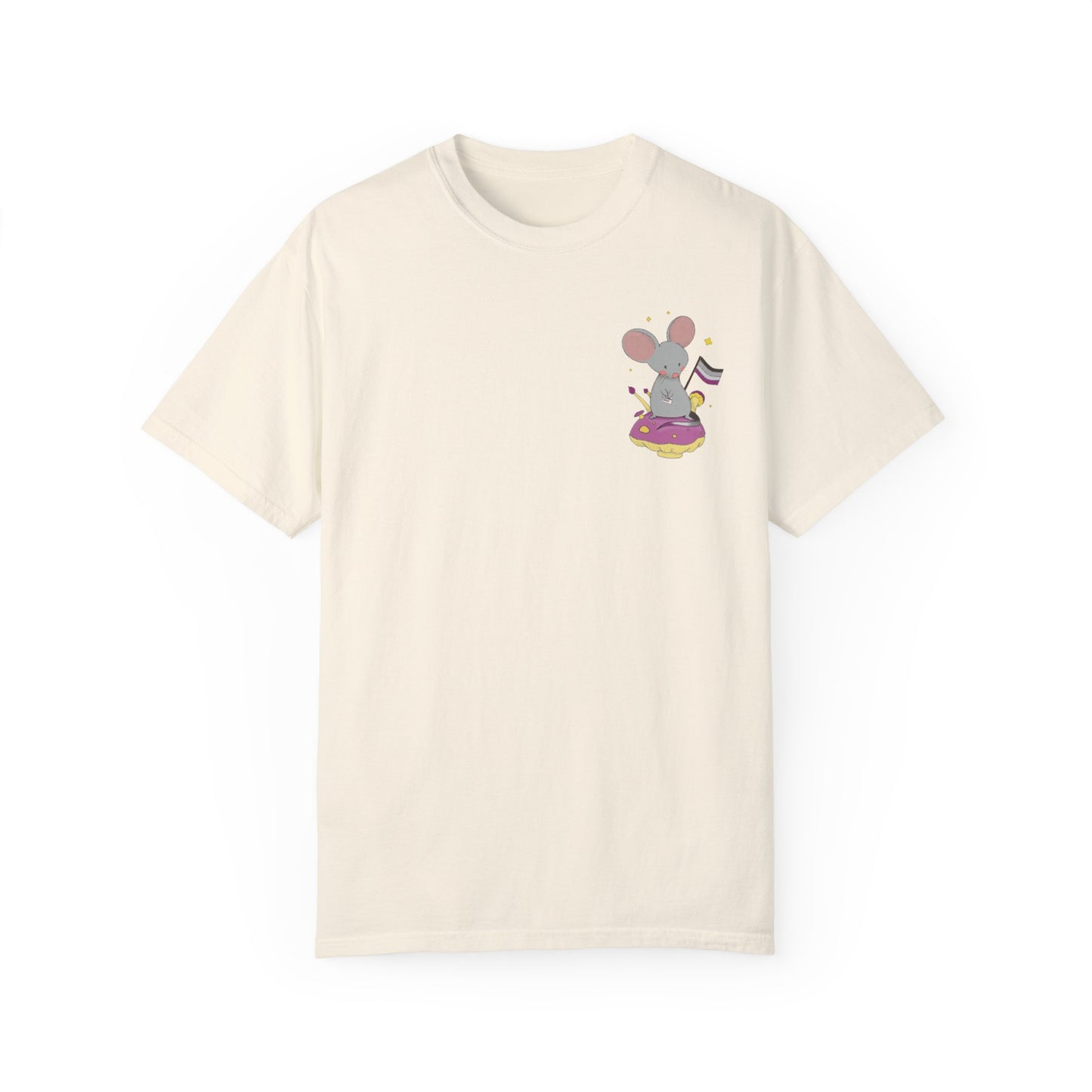 Badgie T-Shirt - Asexual Mouse "Roan" - Badgie.co