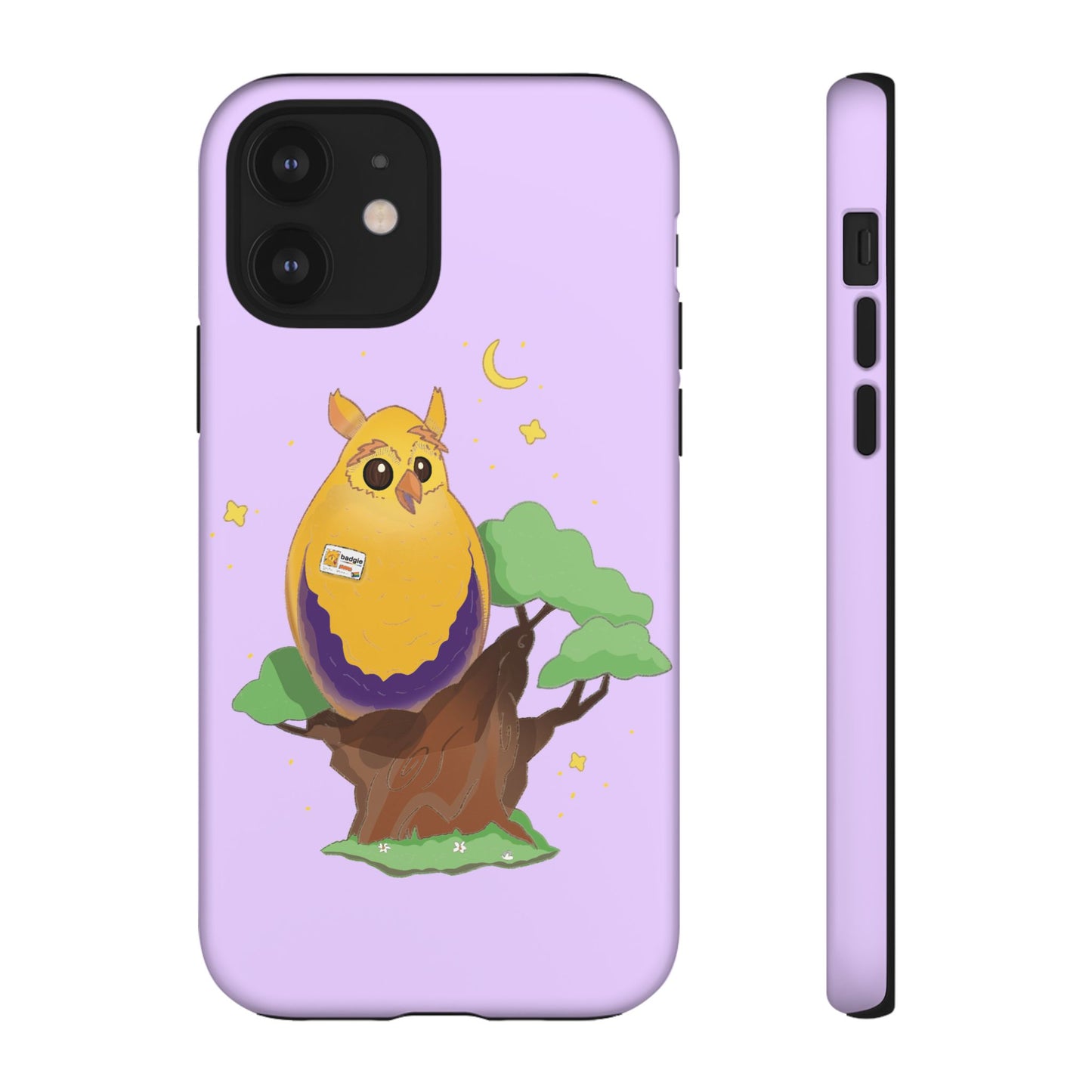 Badgie iPhone Case - Intersex Owl "Albert" - Badgie.co