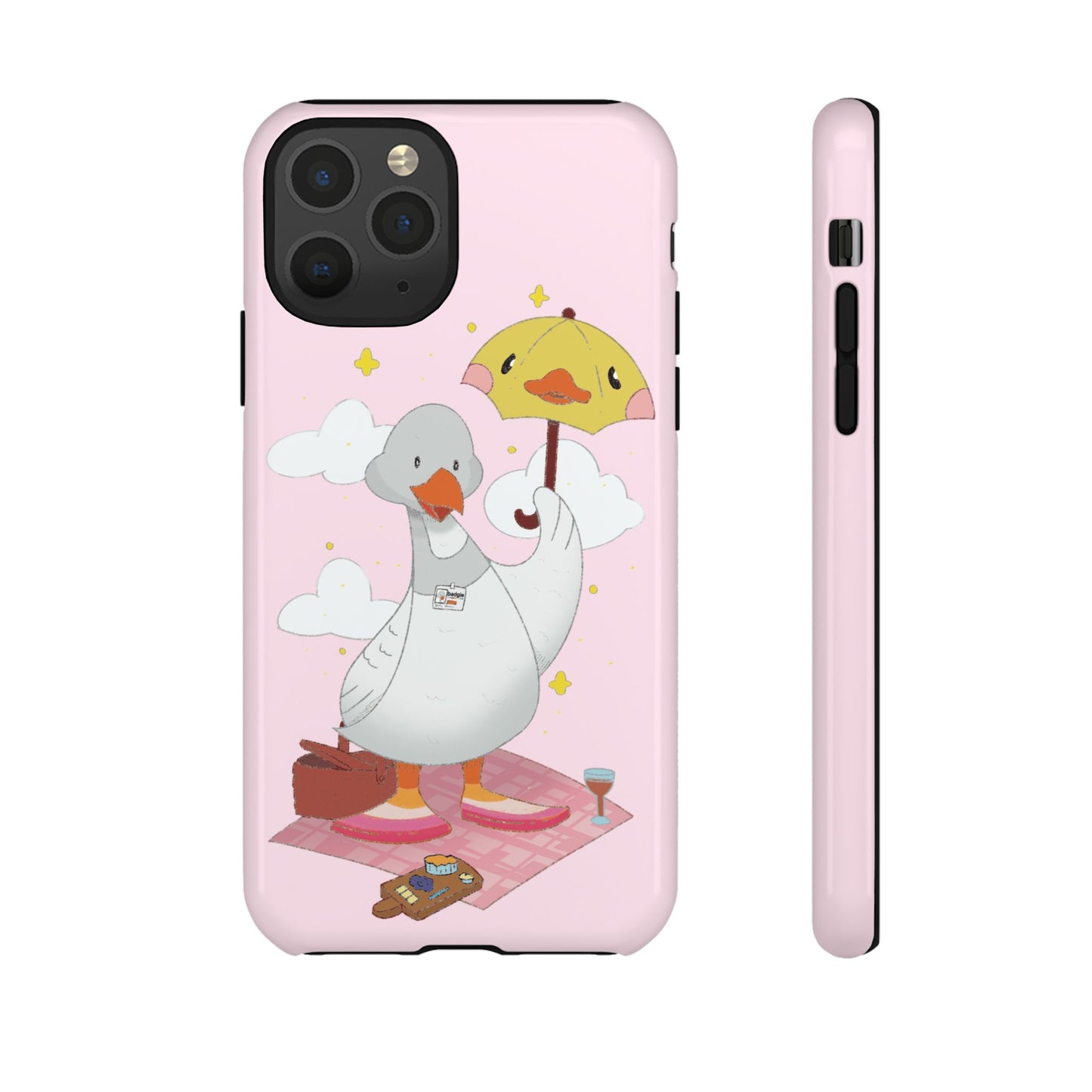 Badgie iPhone Case - Lesbian Goose "Tula" - Badgie.co