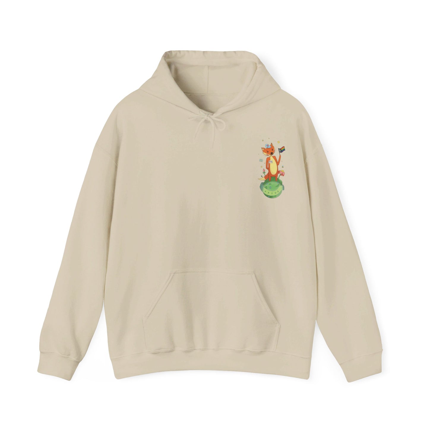 Badgie Hoodie - Pride Fox "Kit" - Badgie.co