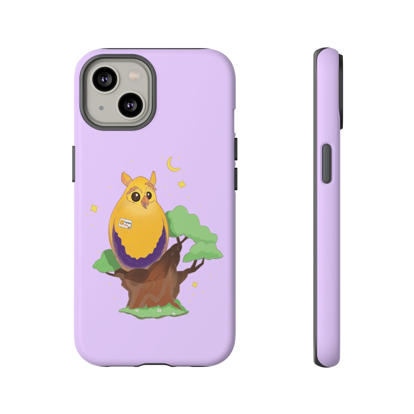 Badgie iPhone Case - Intersex Owl "Albert" - Badgie.co