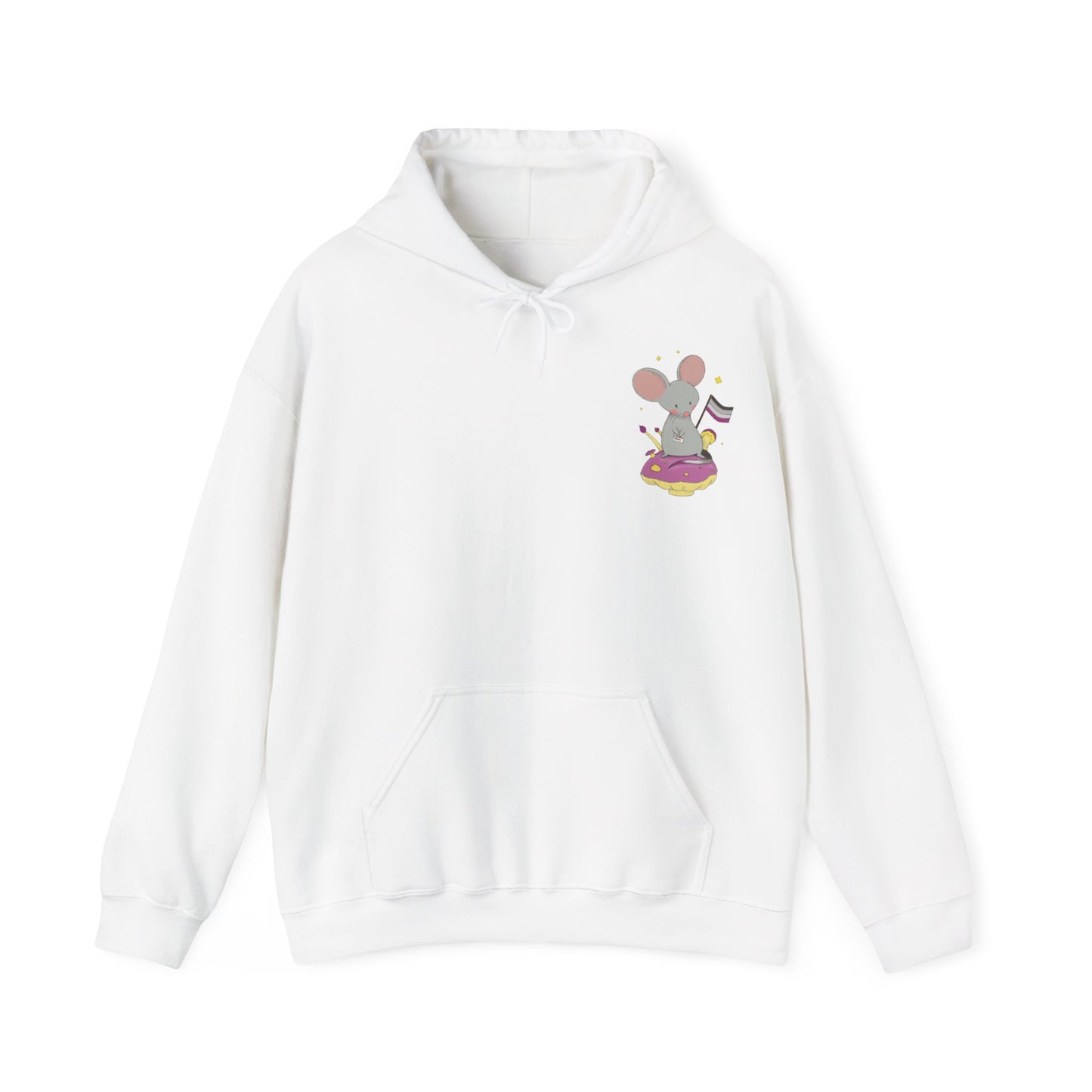 Badgie Hoodie - Asexual Mouse “Roan” - Badgie.co