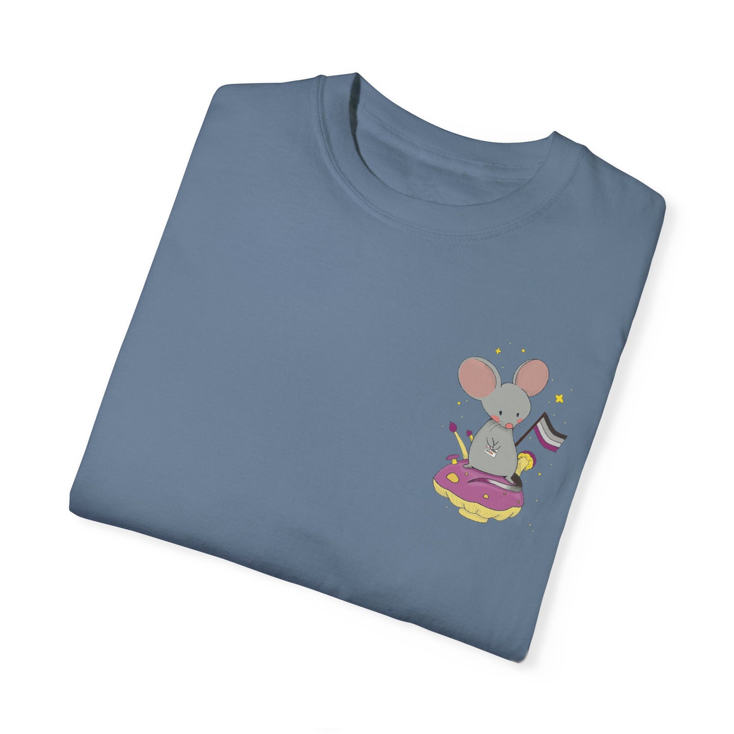 Badgie T-Shirt - Asexual Mouse "Roan" - Badgie.co