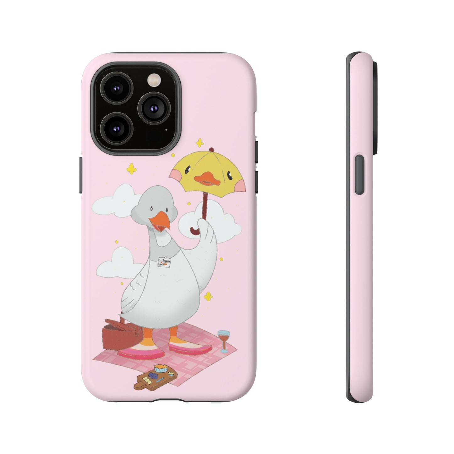 Badgie iPhone Case - Lesbian Goose "Tula" - Badgie.co
