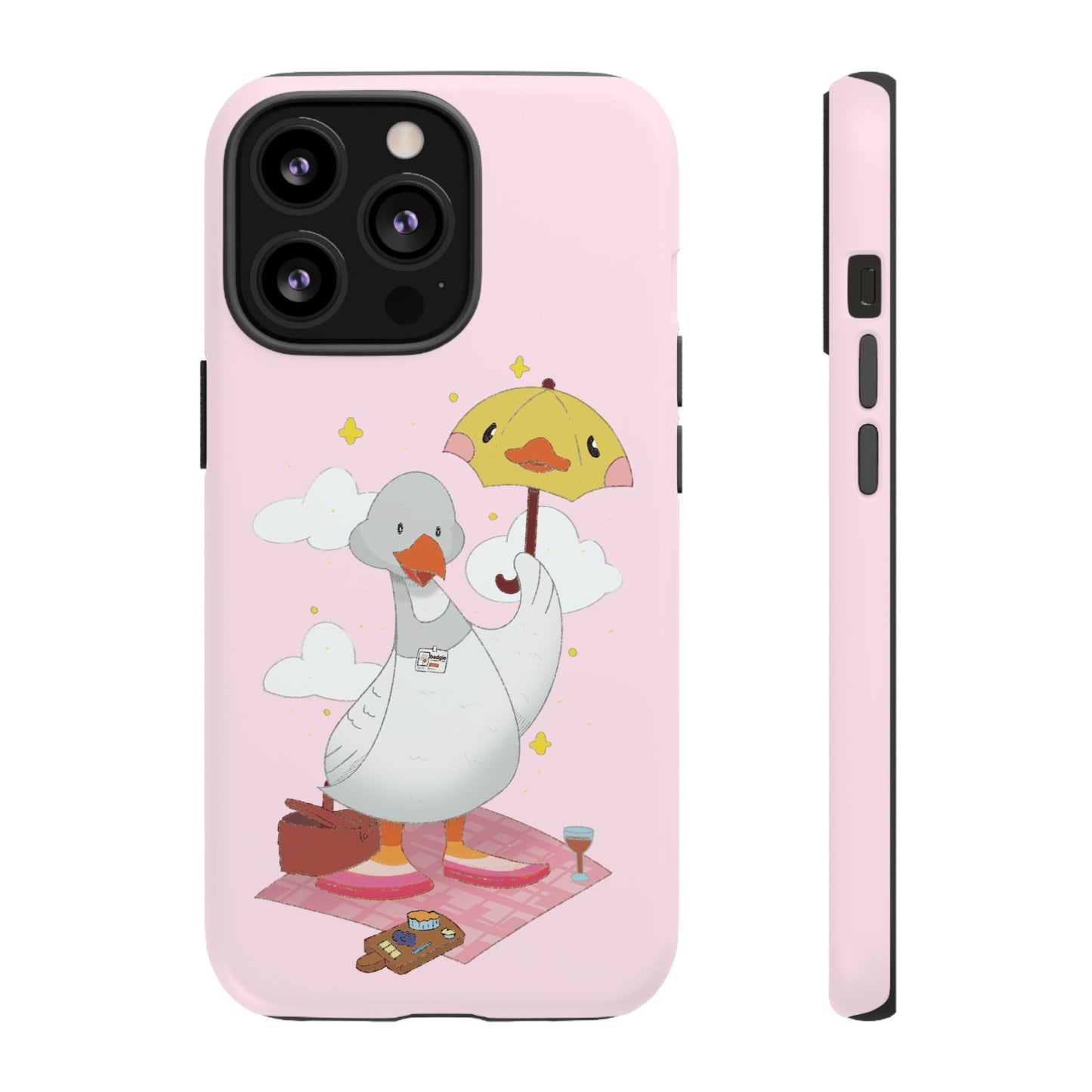 Badgie iPhone Case - Lesbian Goose "Tula" - Badgie.co
