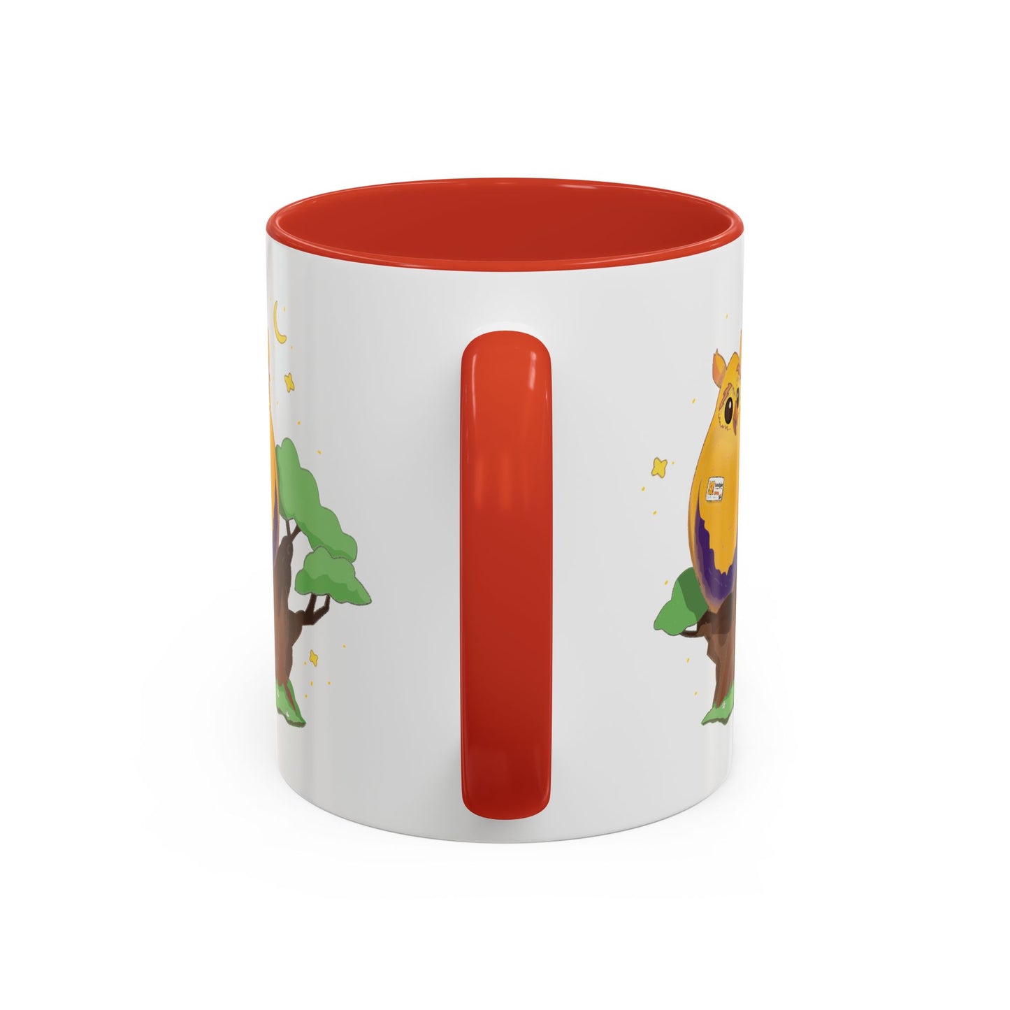 Badgie Ceramic Coffee Mug - Intersex Owl “Albert” - Badgie.co