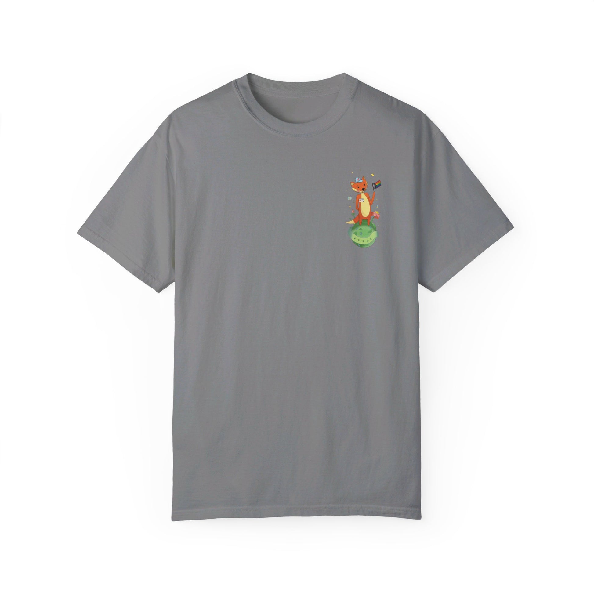 Badgie T-Shirt - Pride Fox "Kit" - Badgie.co