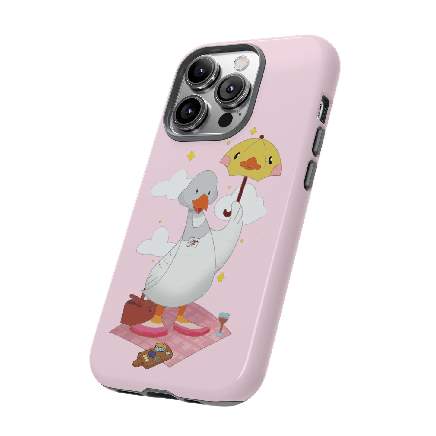 Badgie iPhone Case - Lesbian Goose "Tula" - Badgie.co