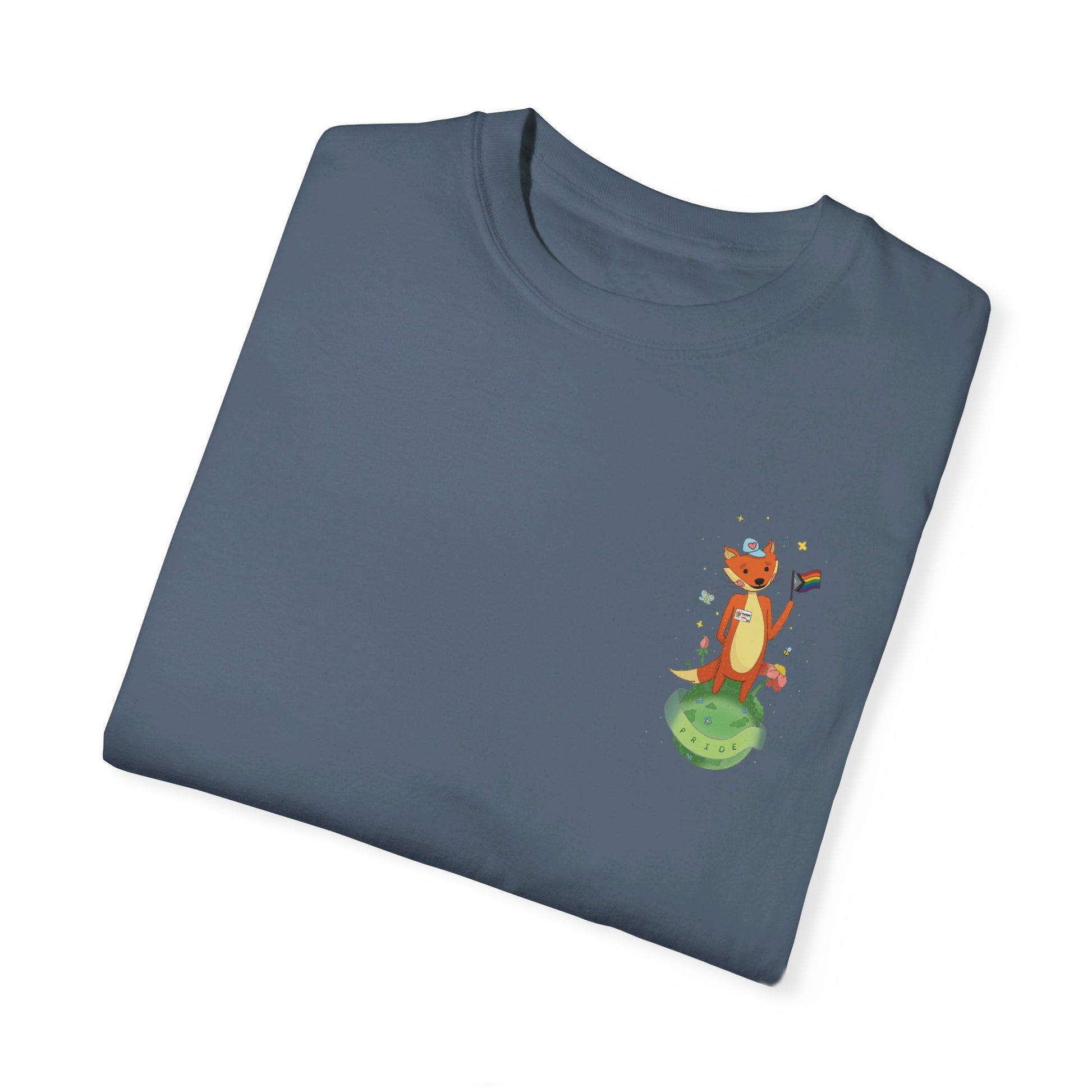 Badgie T-Shirt - Pride Fox "Kit" - Badgie.co
