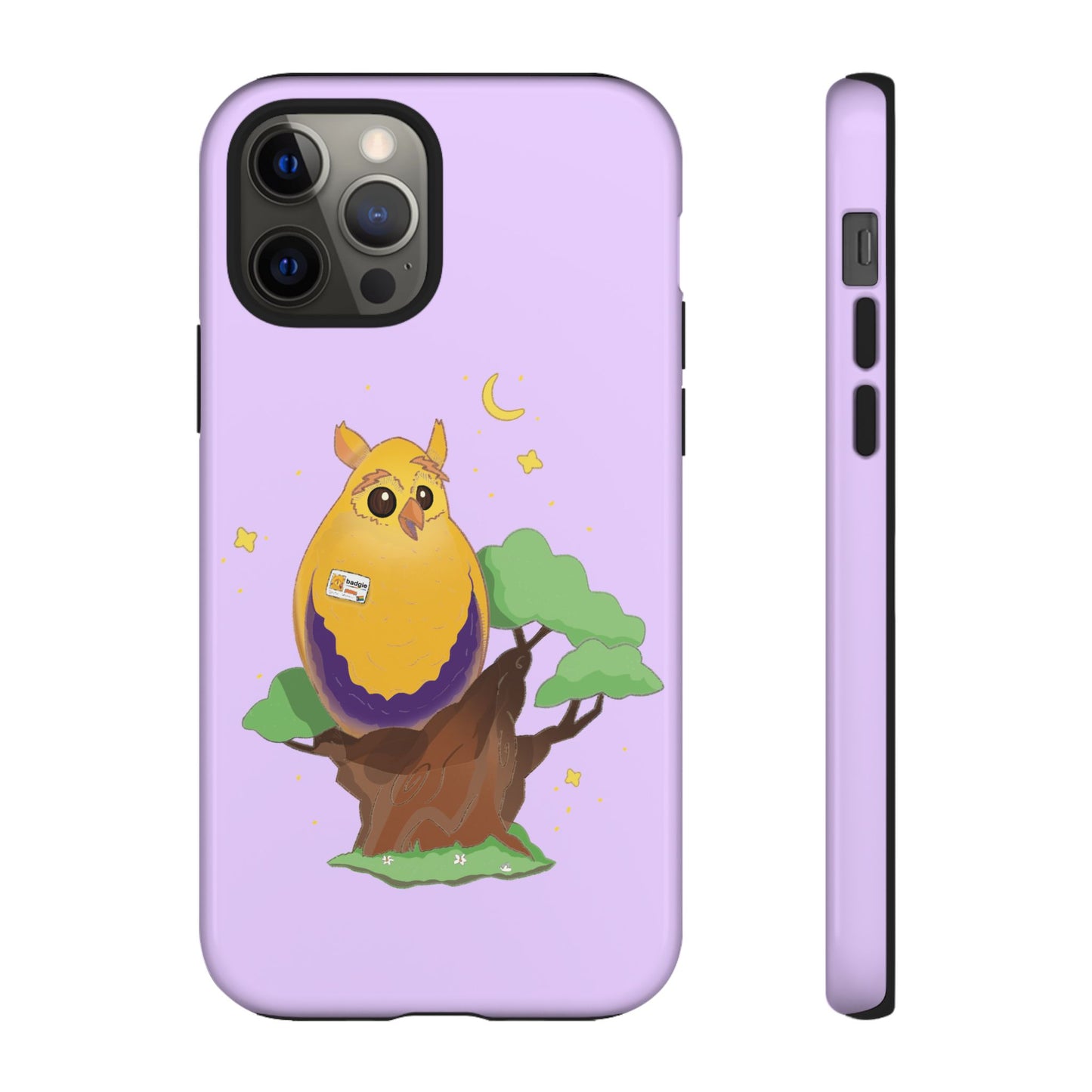 Badgie iPhone Case - Intersex Owl "Albert" - Badgie.co