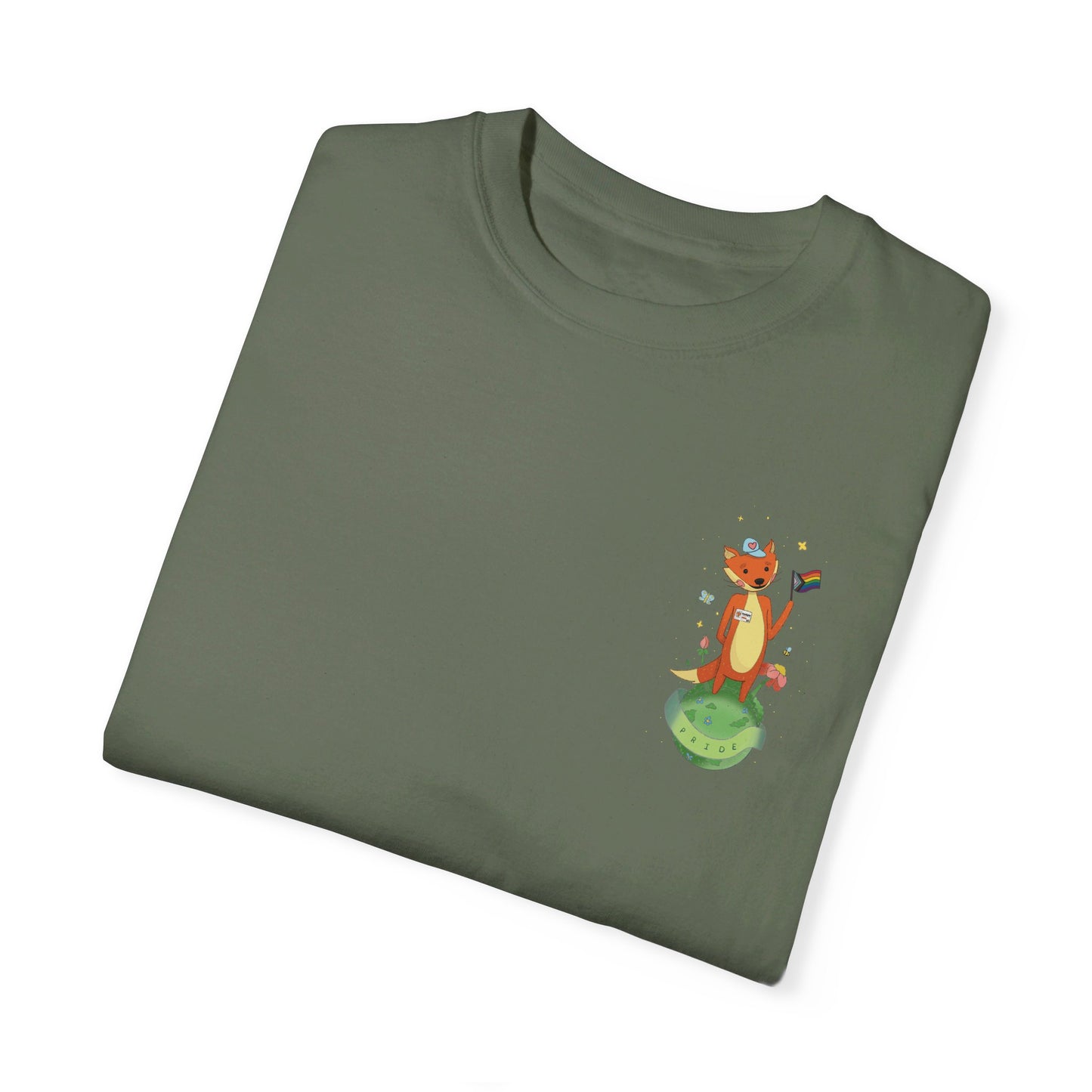 Badgie T-Shirt - Pride Fox "Kit" - Badgie.co