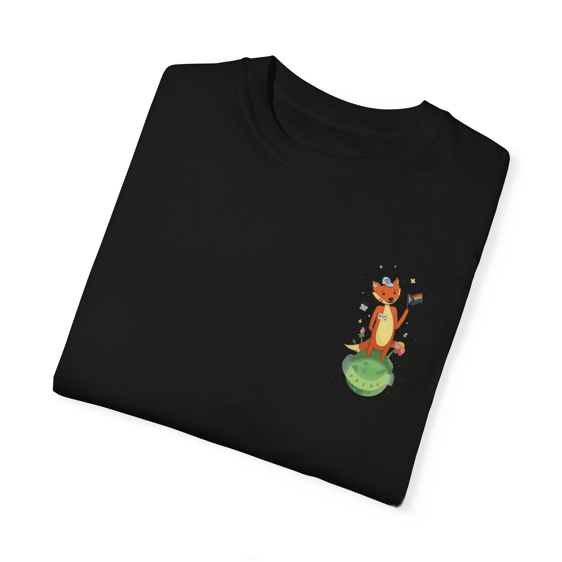 Badgie T-Shirt - Pride Fox "Kit" - Badgie.co
