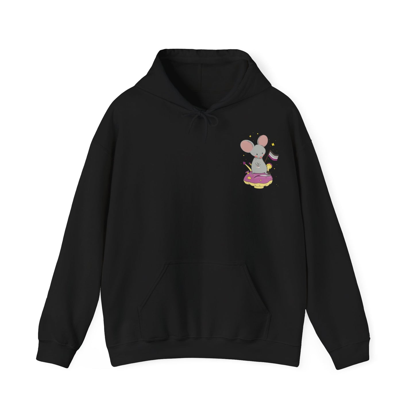Badgie Hoodie - Asexual Mouse “Roan” - Badgie.co