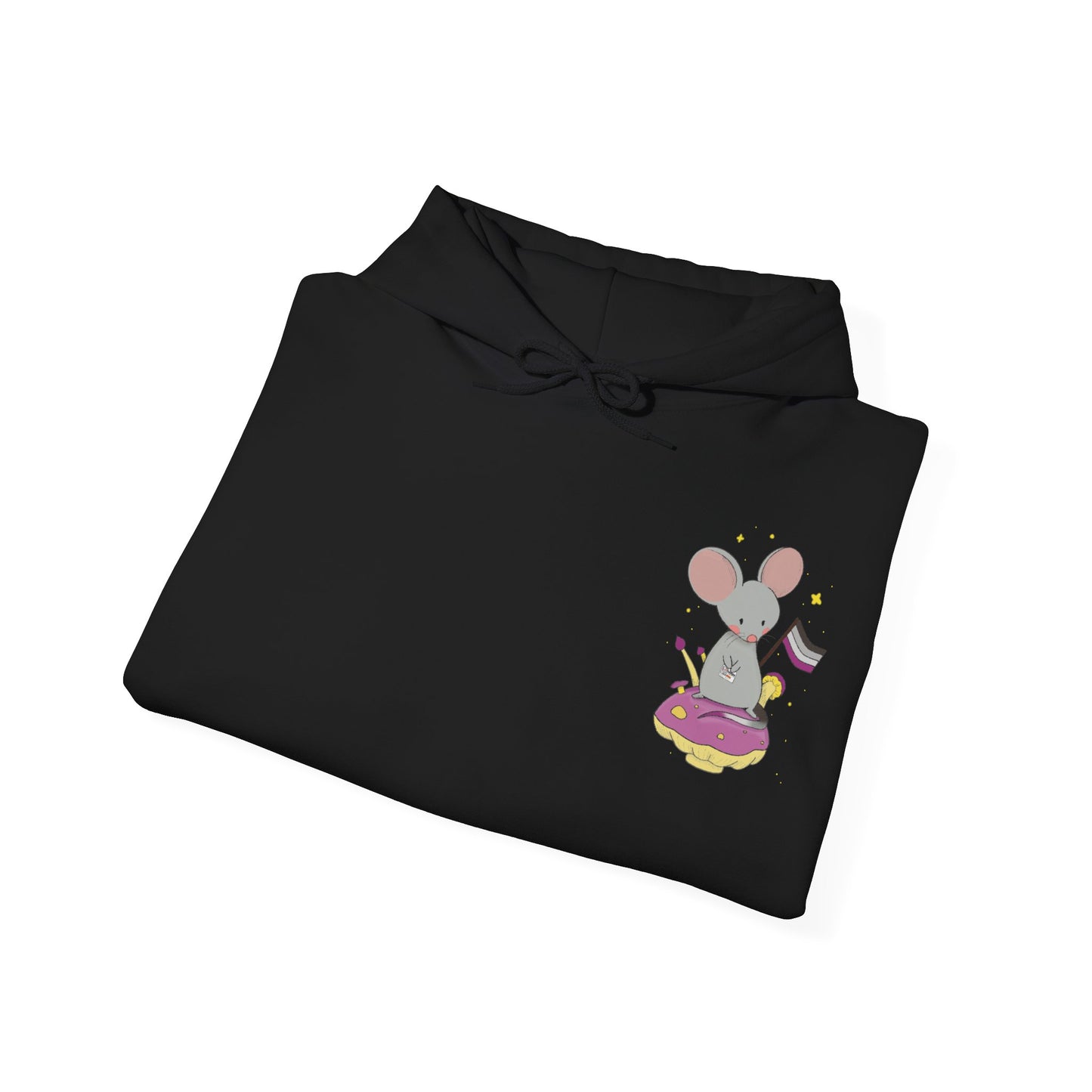 Badgie Hoodie - Asexual Mouse “Roan” - Badgie.co