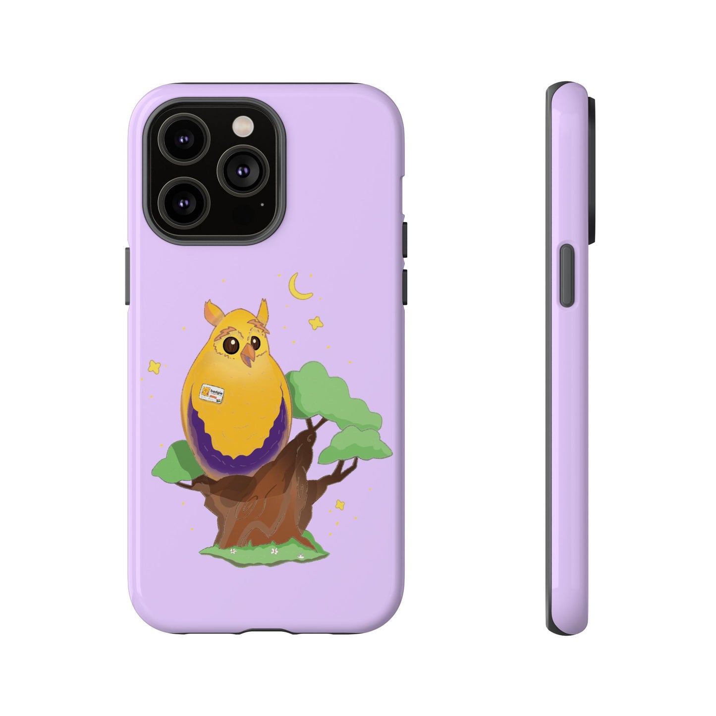 Badgie iPhone Case - Intersex Owl "Albert" - Badgie.co