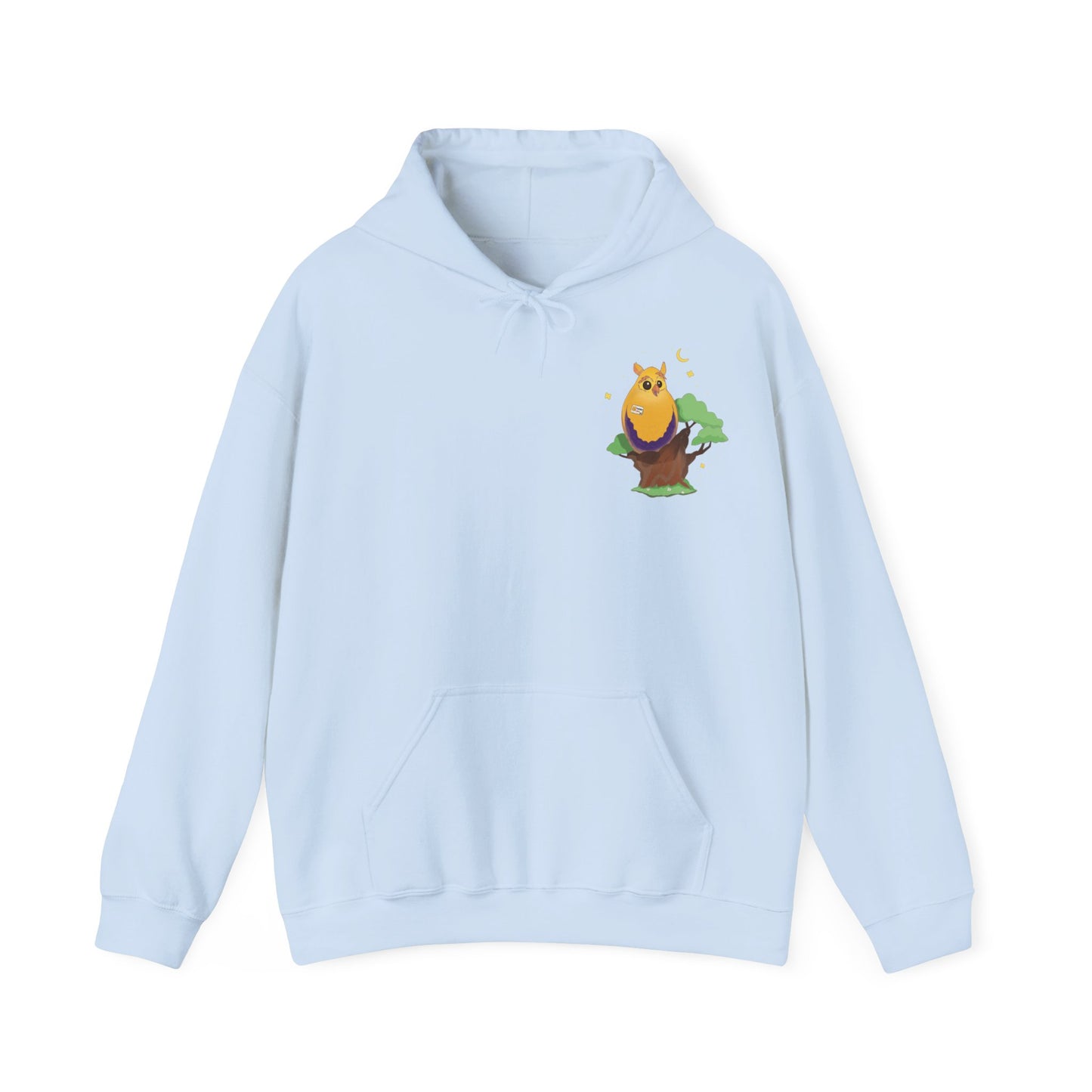 Badgie Hoodie - Intersex Owl "Albert" - Badgie.co