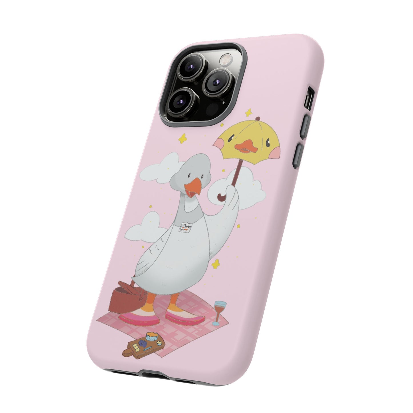 Badgie iPhone Case - Lesbian Goose "Tula" - Badgie.co