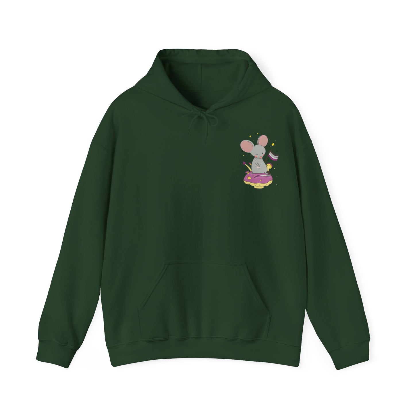 Badgie Hoodie - Asexual Mouse “Roan” - Badgie.co