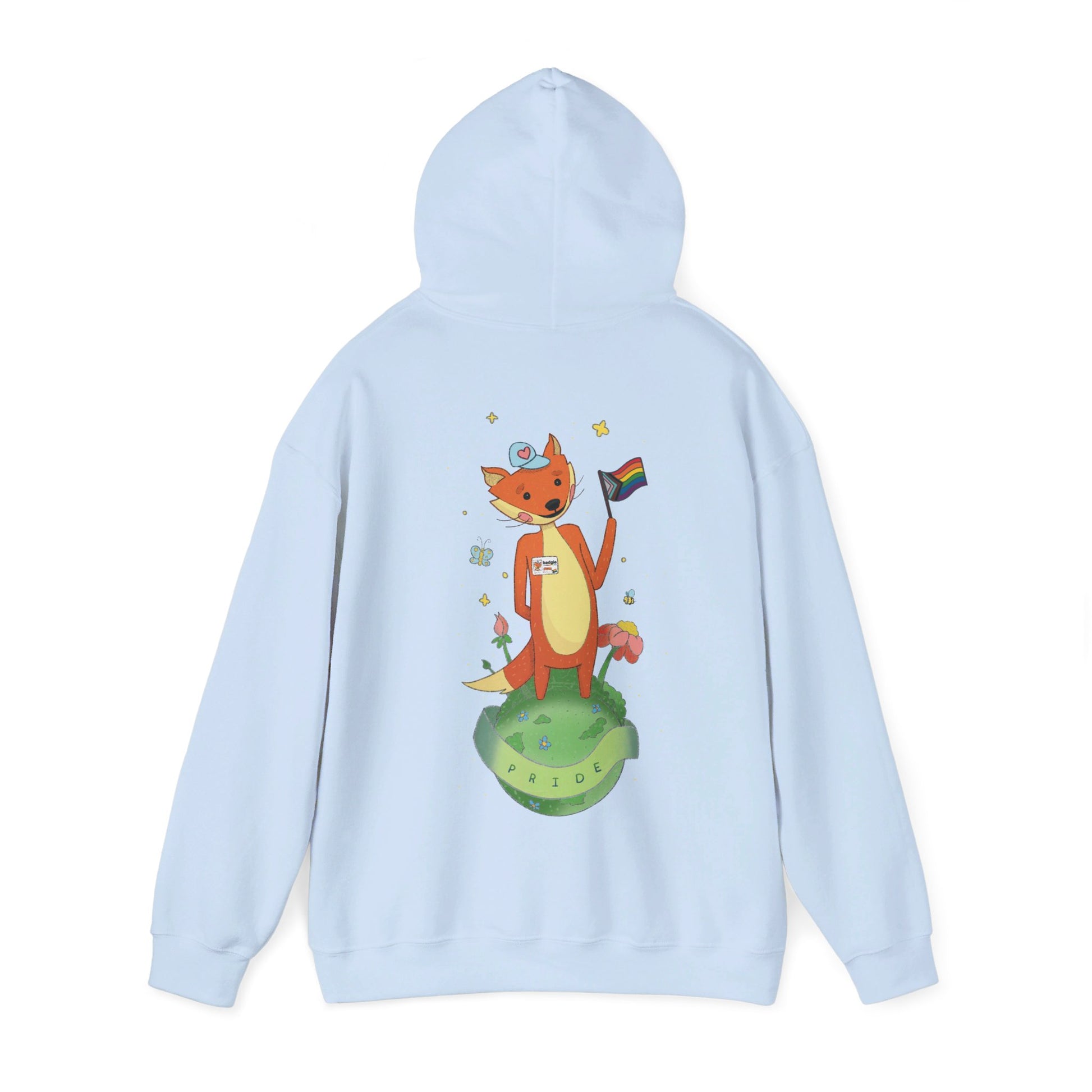 Badgie Hoodie - Pride Fox "Kit" - Badgie.co