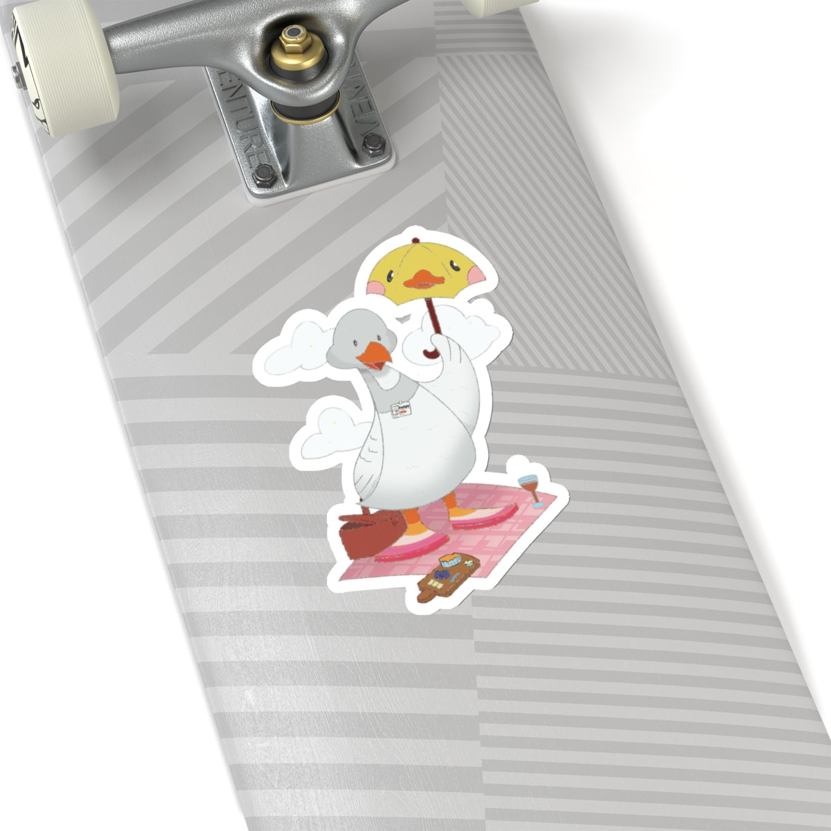 Kiss-Cut Stickers - Lesbian Goose "Tula" - Badgie.co