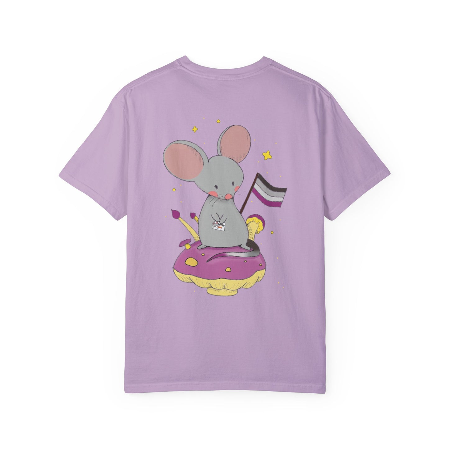 Badgie T-Shirt - Asexual Mouse "Roan" - Badgie.co