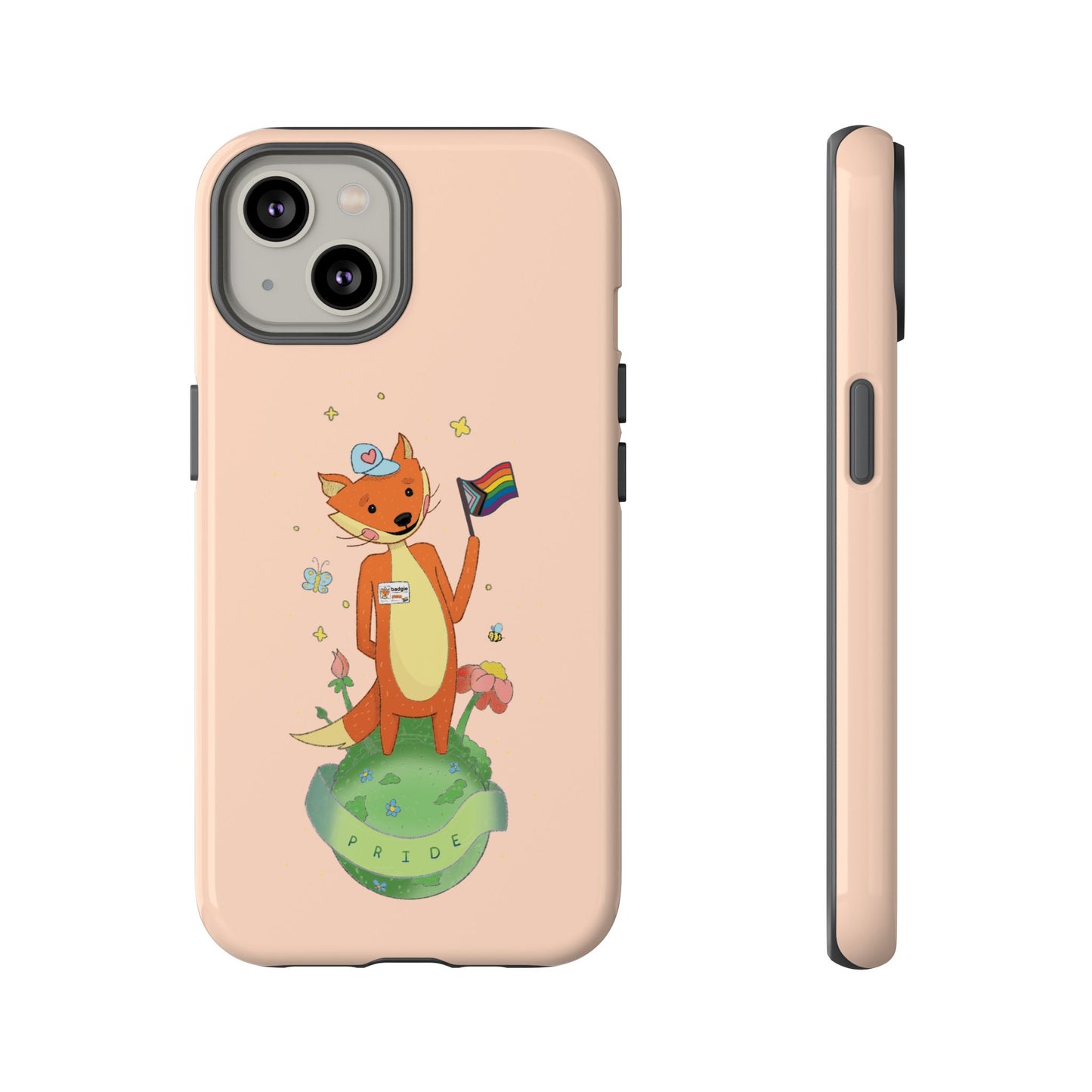 Badgie iPhone Case - Pride Fox "Kit" - Badgie.co