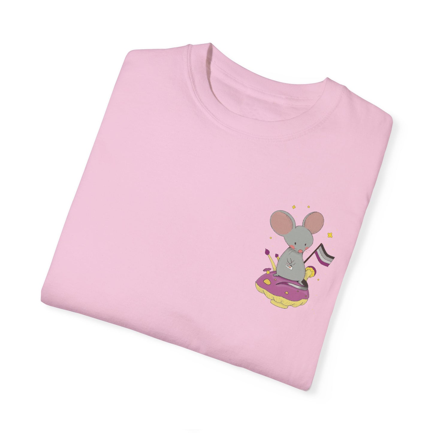 Badgie T-Shirt - Asexual Mouse "Roan" - Badgie.co