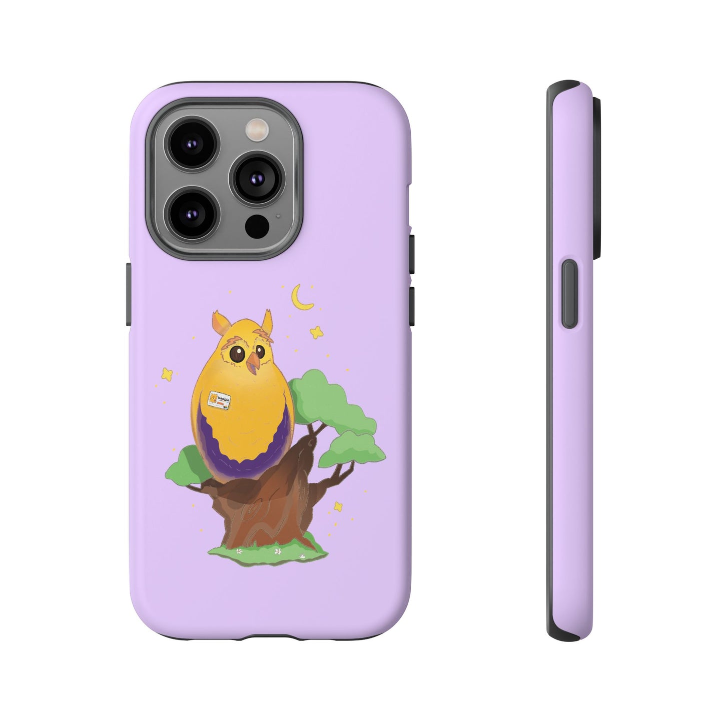 Badgie iPhone Case - Intersex Owl "Albert" - Badgie.co