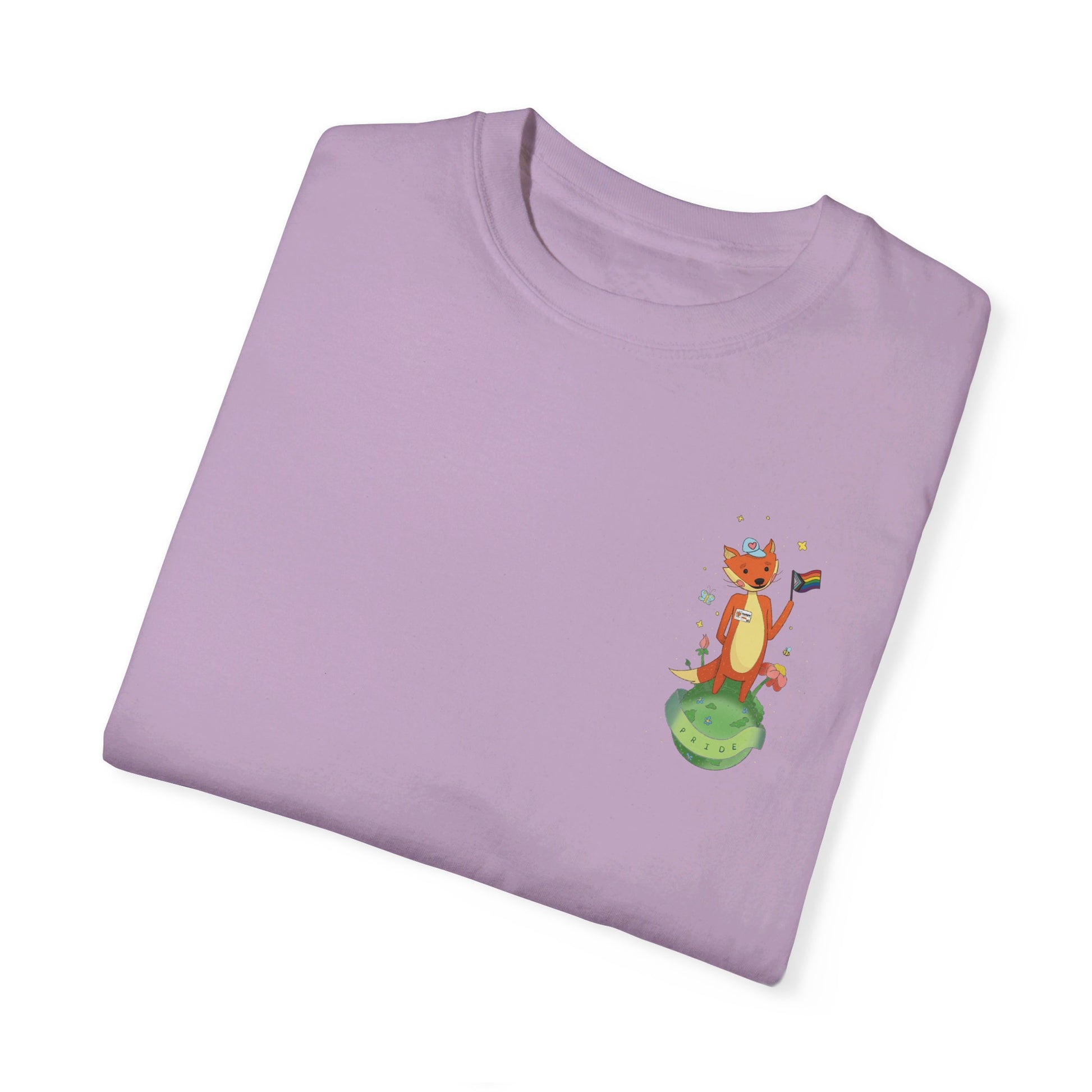 Badgie T-Shirt - Pride Fox "Kit" - Badgie.co