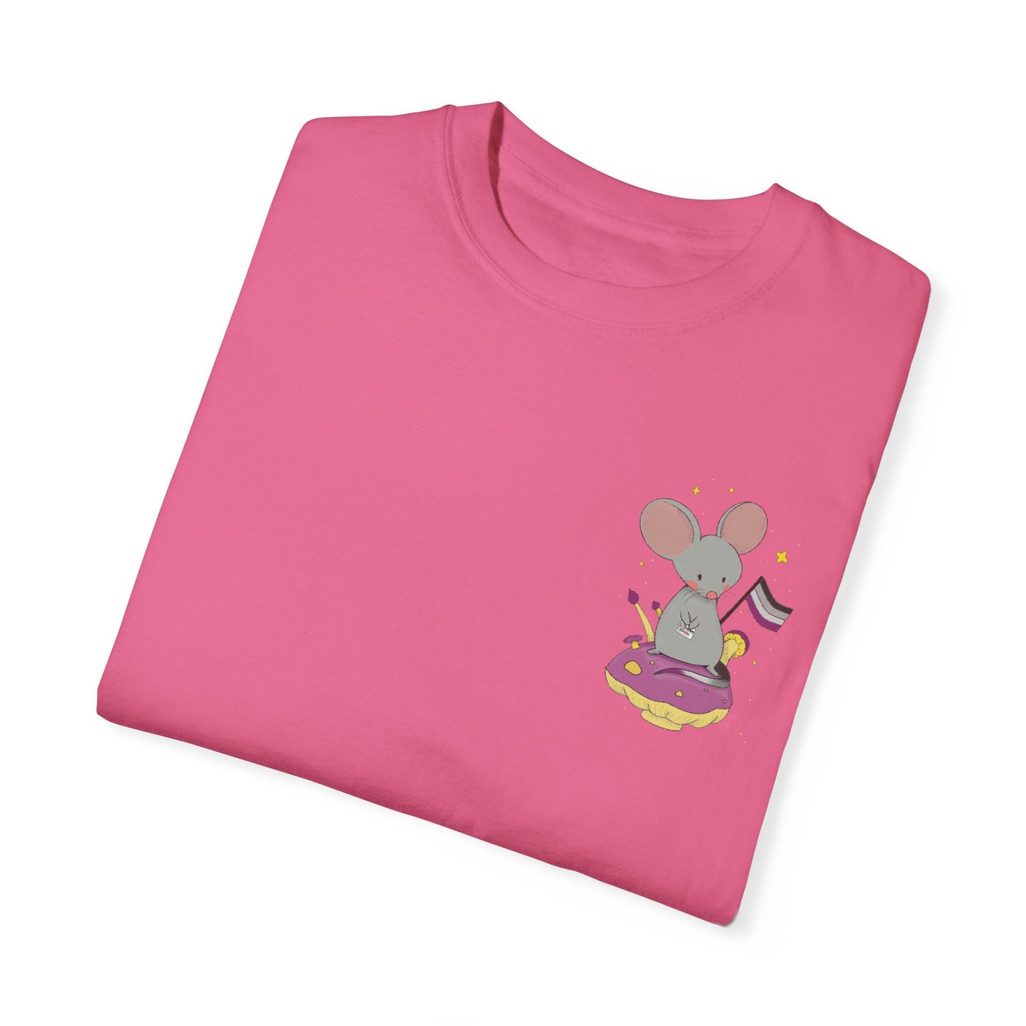 Badgie T-Shirt - Asexual Mouse "Roan" - Badgie.co