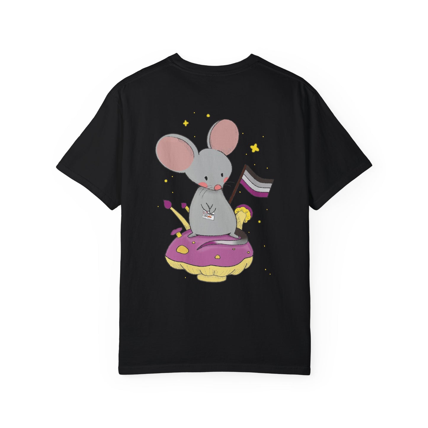 Badgie T-Shirt - Asexual Mouse "Roan" - Badgie.co