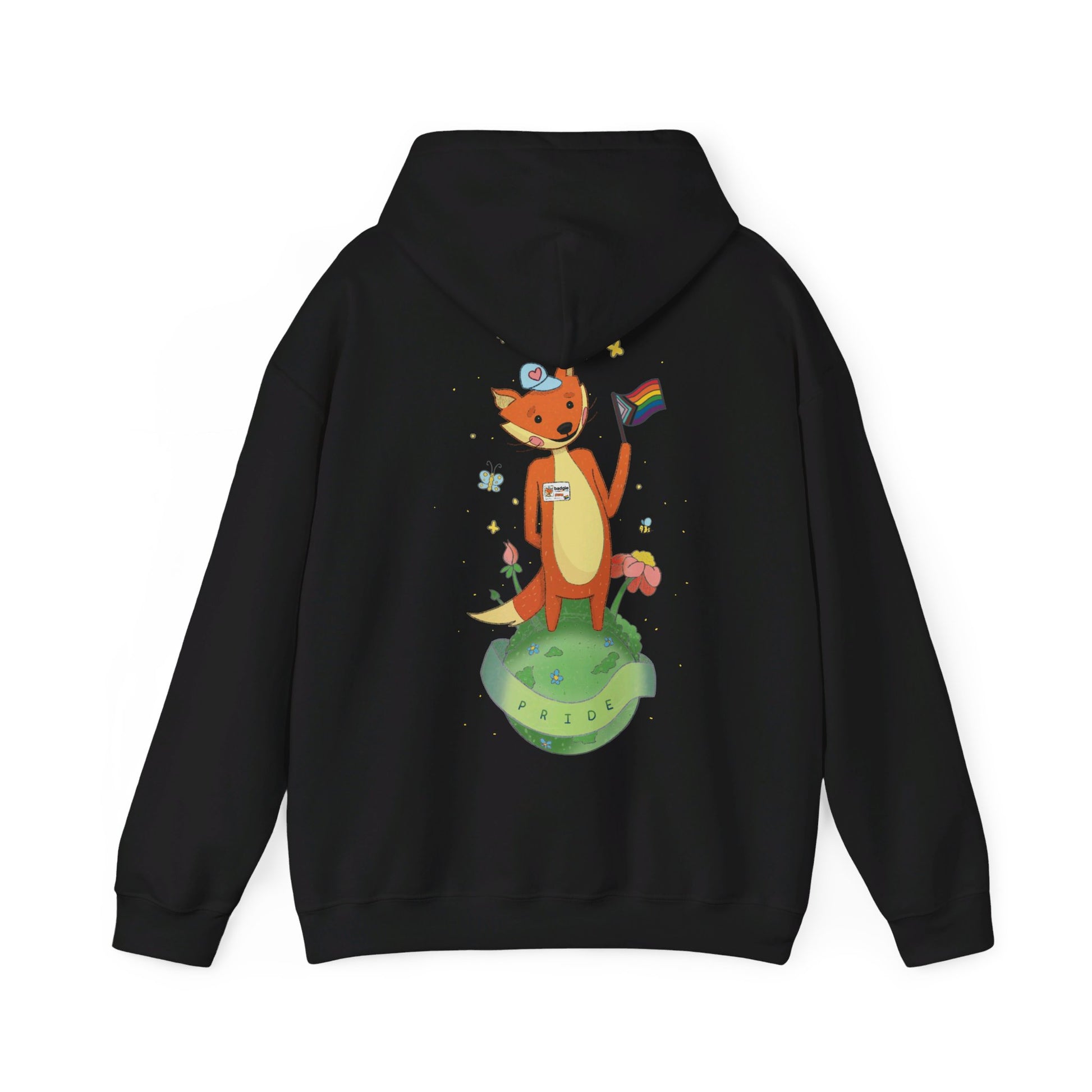 Badgie Hoodie - Pride Fox "Kit" - Badgie.co